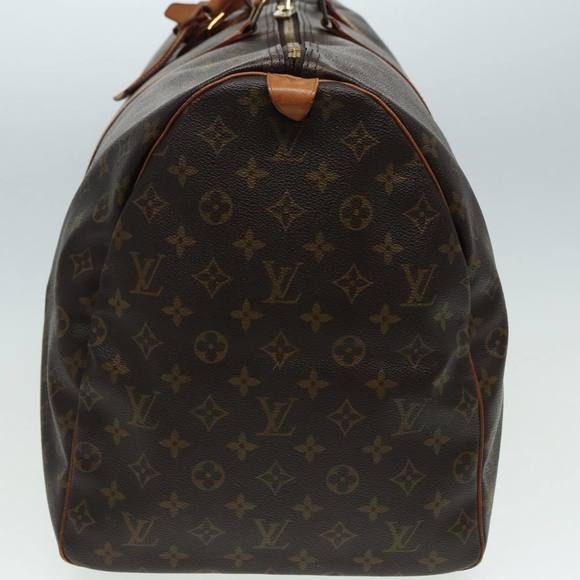 LOUIS VUITTON Monogram Keepall 60 Boston Bag M41422 LV Auth 85460 - Picture 4 of 16